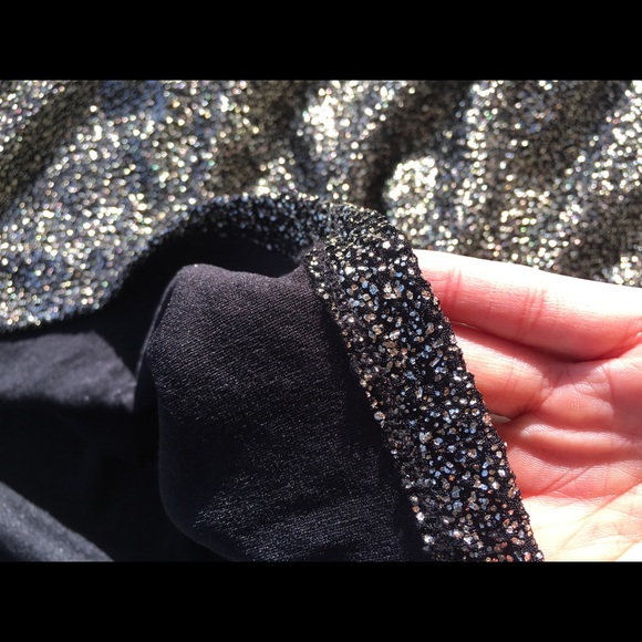 Noul oversized sparkly jersey t-shirt - Picture 5 of 6